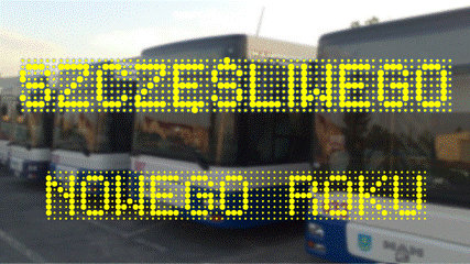 Kursowanie od 30.12.2024 do dnia 6.01.2025